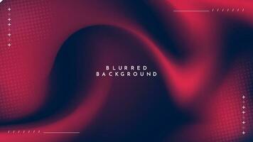 Gradient blurred background in shades of dark red. Ideal for web banners, social media posts, or any design project that requires a calming backdrop vector