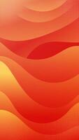 Abstract background orange color with wavy lines and gradients is a versatile asset suitable for various design projects such as websites, presentations, print materials, social media posts vector