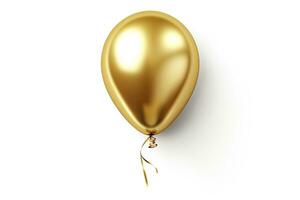 AI generated Birthday balloon flying for party and celebrations. AI Generated photo