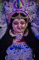 Devi Durga the Majestic goddess, symbolizing strength, courage, and divine femininity photo