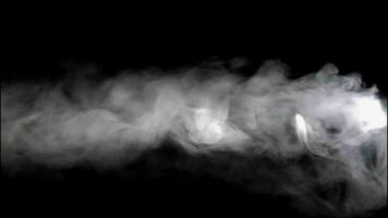Smoke effect with black screen video