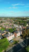 High angle Footage of Hitchin City of England UK, October 28th, 2023 video