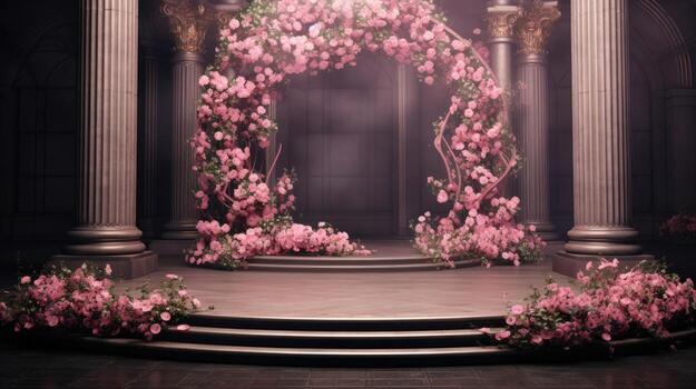 AI generated Heartfelt illustration for your presentation photo