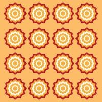 Colorful, minimalist and abstract symbols. Isolated vector and decorative patterns