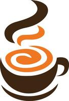 logotipo de la taza de café vector