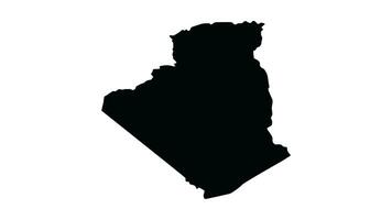 animação formulários a Argélia mapa ícone video