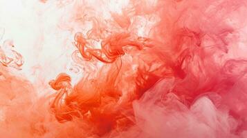 AI generated Colorful abstract background. Smoke and fog wallpaper. photo