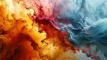 AI generated Abstract colorful background design photo