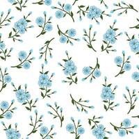 floral background, an illustration of seamless pattern vector