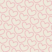 Valentines day background with heart icon vector design for greeting cards posters social media