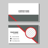 business card template vector