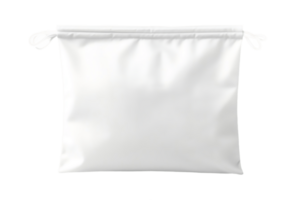 AI generated Blank Pouch Bag Isolated on a Transparent Background. AI png