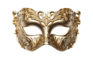ai generado ópera máscara en un transparente antecedentes. ai png