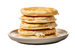 AI generated Arepas on a Transparent Background. AI png