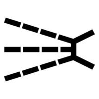 Splashing Hazard Symbol Sign Isolate On White Background,Vector Illustration EPS.10 vector
