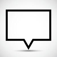 message,thought icon Symbol Sign Isolate on White Background,Vector Illustration vector