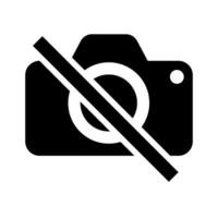 Do not record images,No photography sign vector