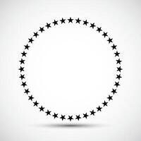 Star in circle icon Symbol Sign Isolate on White Background,Vector Illustration EPS.10 vector