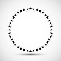 Star in circle icon Symbol Sign Isolate on White Background,Vector Illustration EPS.10 vector