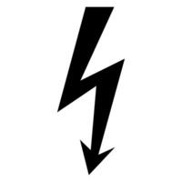 Danger High Voltage Symbol Sign Isolate On White Background vector