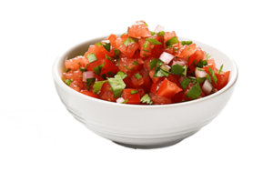 ai genererad salsa isolerat på en transparent bakgrund. ai png