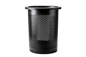 AI generated Garbage Can Isolated on a Transparent Background. AI png