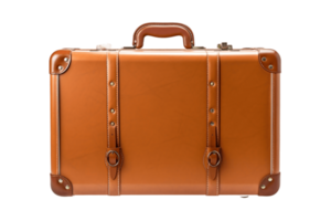 ai généré valise isolé sur une transparent Contexte. ai png