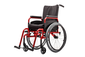 AI generated Wheelchair Isolated on Transparent Background. AI png