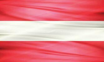 Illustration of Austria Flag and Editable vector Austria Country Flag