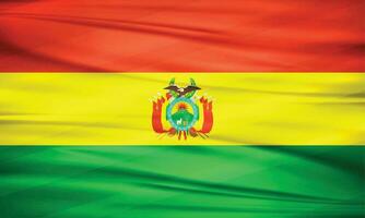 Illustration of Bolivia Flag and Editable vector Bolivia Country Flag