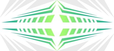 sporty stripes green gradient jersey abstract background vector