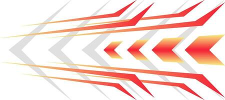 sporty fast red gradient geometric modern jersey background vector