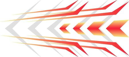 sporty fast red gradient geometric modern jersey background vector