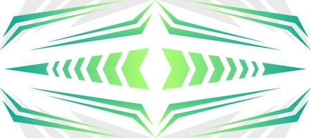 sporty stripes arrow green gradient jersey abstract background vector