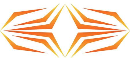 sporty geometric orange gradient jersey background vector