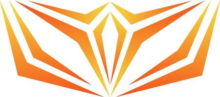 sporty arrow orange gradient jersey background vector