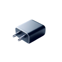 AI generated Isolated Charger cutout object on transparent background, PNG file