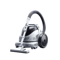 AI generated Isolated vacuum cleaner cutout object on transparent background, PNG file