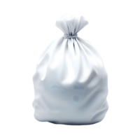 AI generated Isolated bag cutout object on transparent background, PNG file