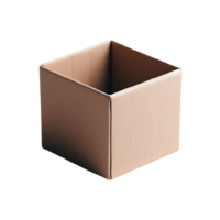 AI generated Isolated box cutout object on transparent background, PNG file