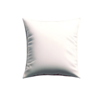 AI generated Isolated pillow cutout object on transparent background, PNG file