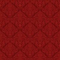 Baroque ornament pattern seamless vector vintage wallpaper.