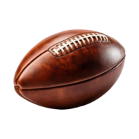 AI generated american football ball png