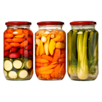 AI generated Mix Vegetables and Fruits in Water Jar on Transparent background - Ai Generated png