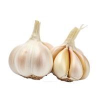 AI generated Garlic png isolated on transparent background