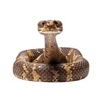 AI generated Snake isolated on transparent background png