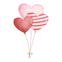 enamorado corazón globos png