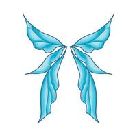 illustration of fairy wings vector