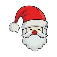 illustration of santa claus vector