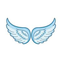 illustration of wings vector